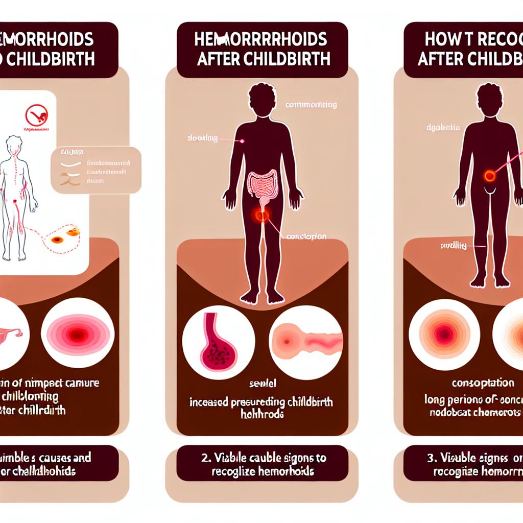 Příčiny⁤ hemoroidů po porodu a jak je ⁢rozpoznat