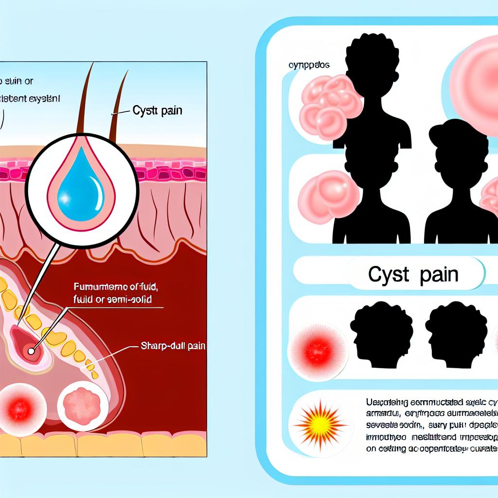 Bolesti při cystě: Příčiny a symptomy