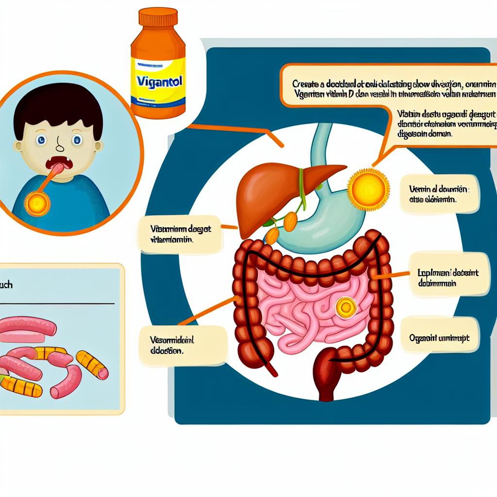 Jak Vigantol ovlivňuje trávení dítěte