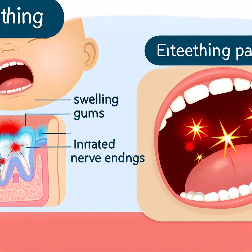Příčiny​ bolesti při prořezávání zoubků