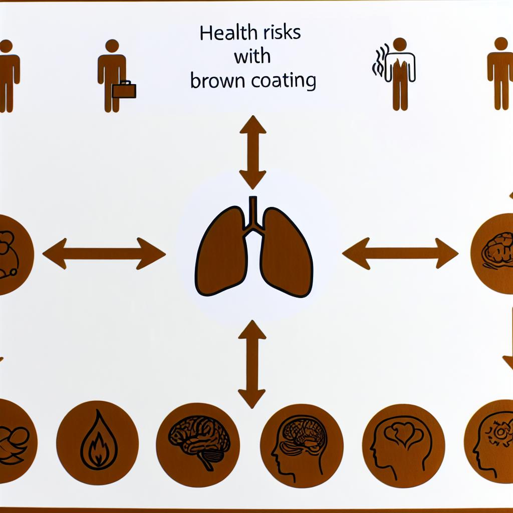 Zdravotní rizika spojená s hnědým povlakem