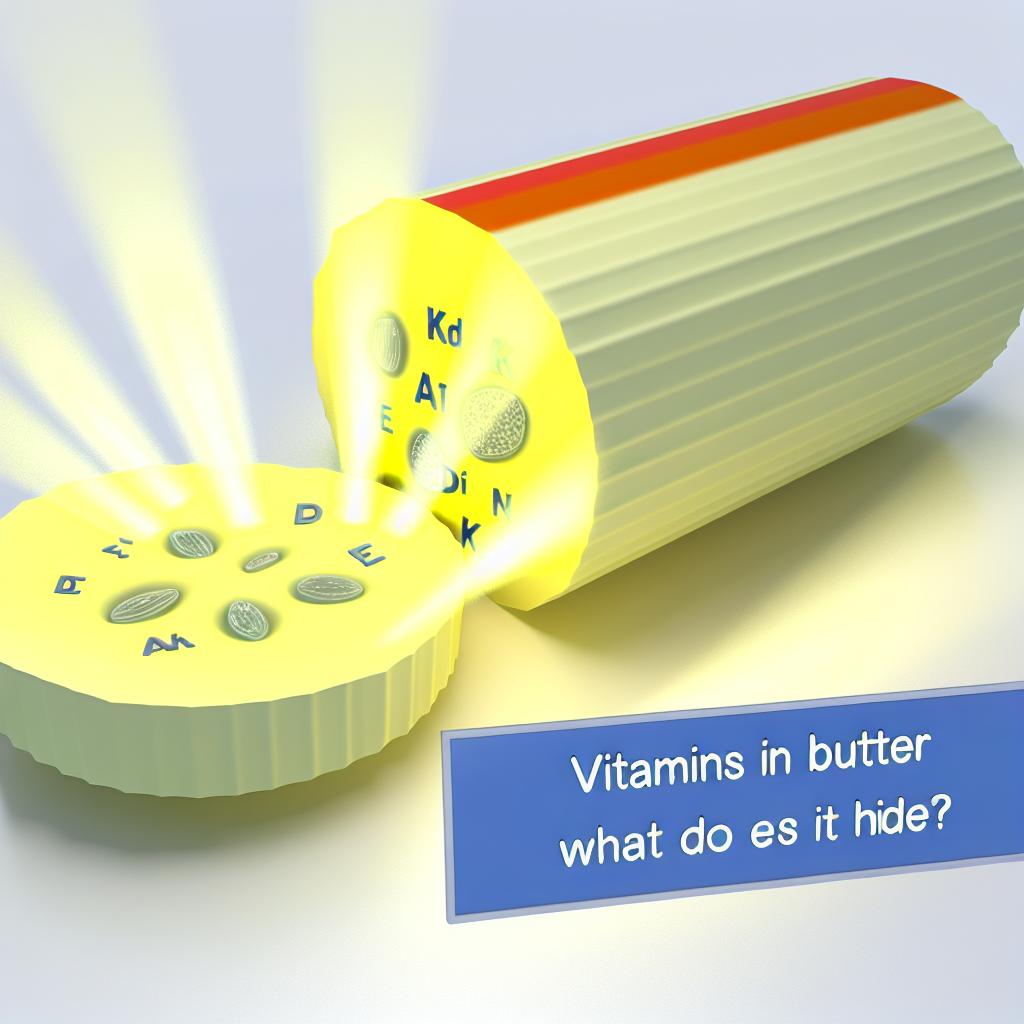 Vitamíny v másle: Co všechno skrývá?